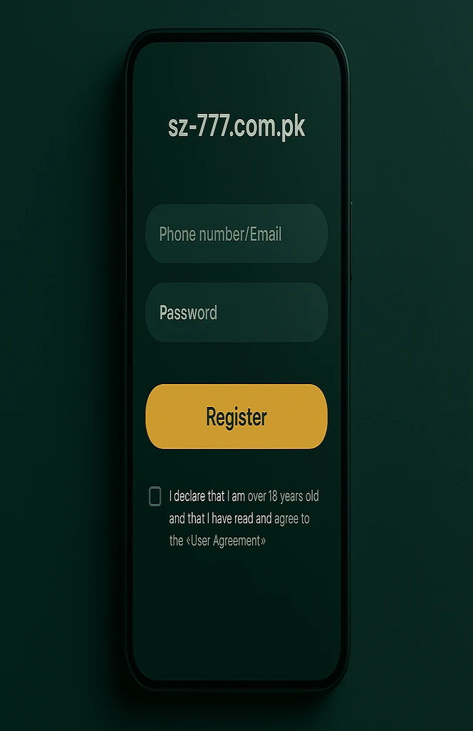 sz777 Register